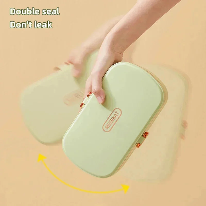 220V 36W 900Ml Electric Lunch Box Water Free Heating Box Stainless Steel Food Warmer Portable Thermal Boxes for Office School