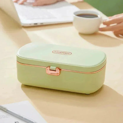 220V 36W 900Ml Electric Lunch Box Water Free Heating Box Stainless Steel Food Warmer Portable Thermal Boxes for Office School